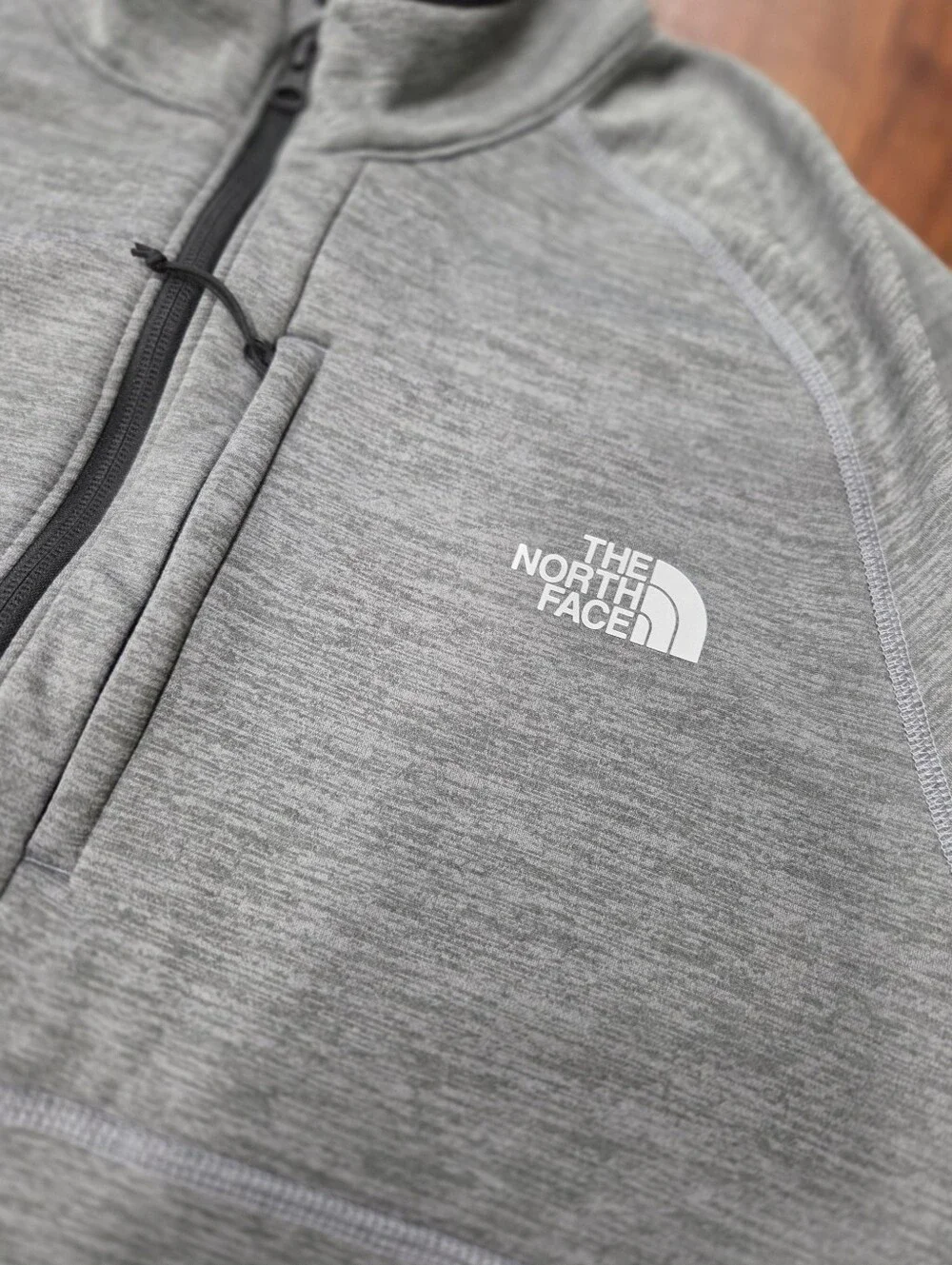 The North Face Canyonlands Half-Zip Pullover NF0A5G9W Heathered Gry Men Size XXL